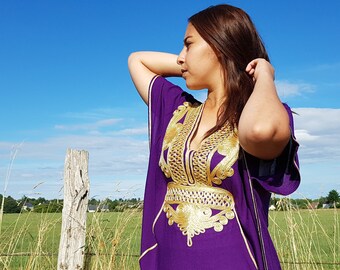 Moroccan kaftan, long dress, djellaba, dress for women, gift for women