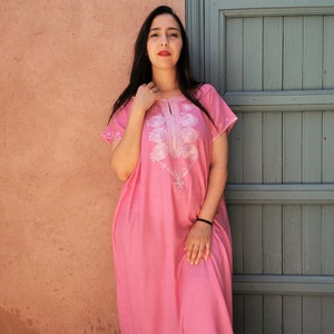 Beautiful moroccan pink dress for women