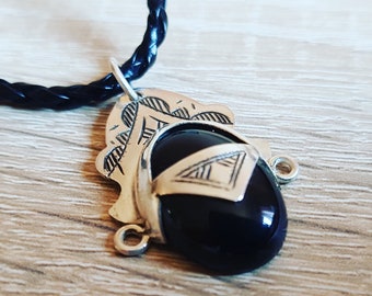 Collier en argent touareg, bijoux kabyle berbère, collier pour femmes