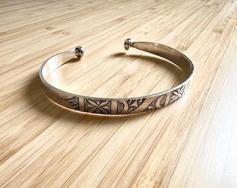 Beautiful moroccan silver bracelet