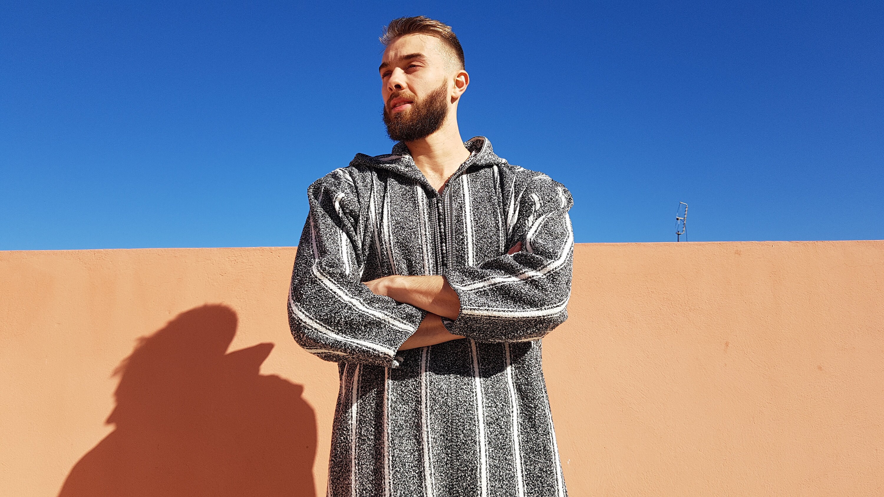Black And White Men Wool Djellaba Moroccan Clothing black-and-white-men-wool-djellaba-moroccan-clothing