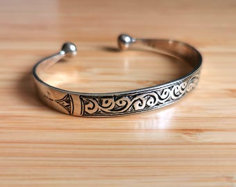 Beautiful moroccan silver bracelet