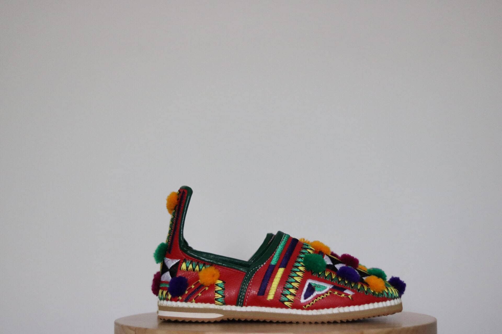 Berber slipper, Moroccan slipper, Moroccan shoe, leather Berber slipper, Moroccan slipper, Moroccan shoe, leather