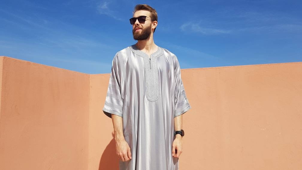 Buy Mens Jalabiya Online In India - Etsy India