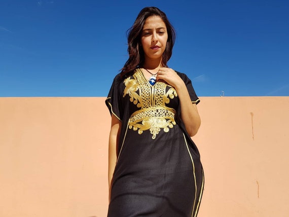 Long dress, moroccan kaftan, summer dress, kaftan for women