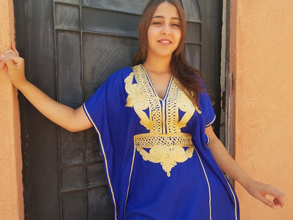 Djellaba bleu marine 2020 new arrivals