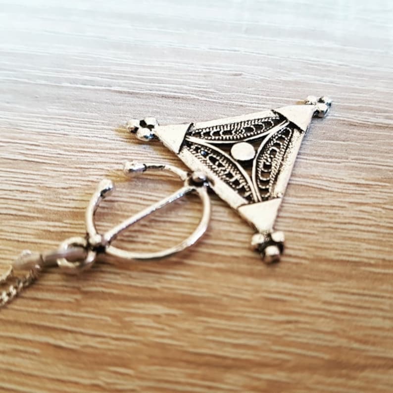 Silver necklace moroccan berber jewelry jewelry for women