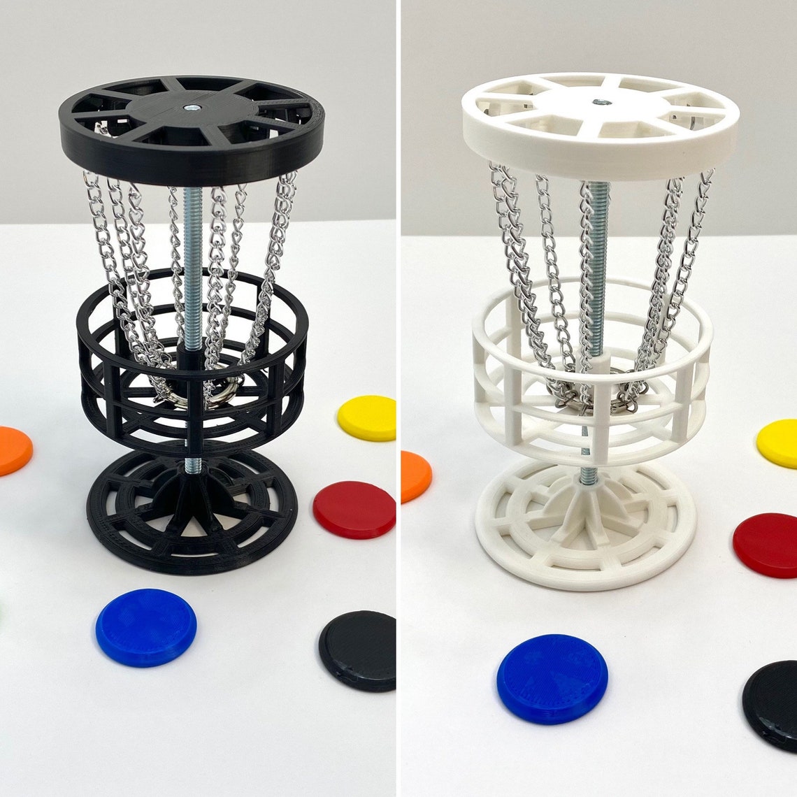 Mini Golf Mini Disc Golf Table Top Game 3D Printed Etsy