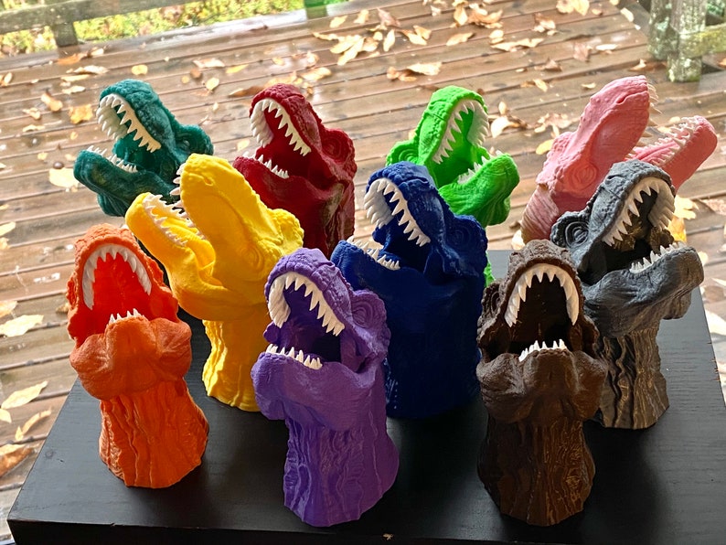 wall mounted t rex head