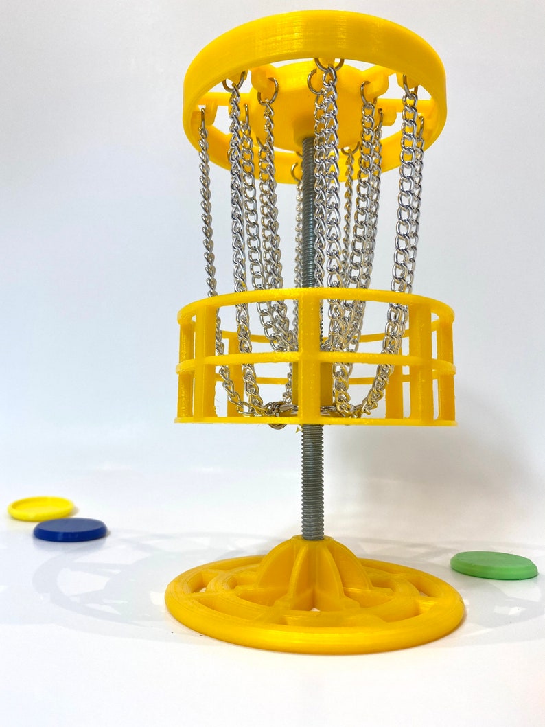 XL Mini Golf Mini Disc Golf Table Top Game 3D Printed | Etsy