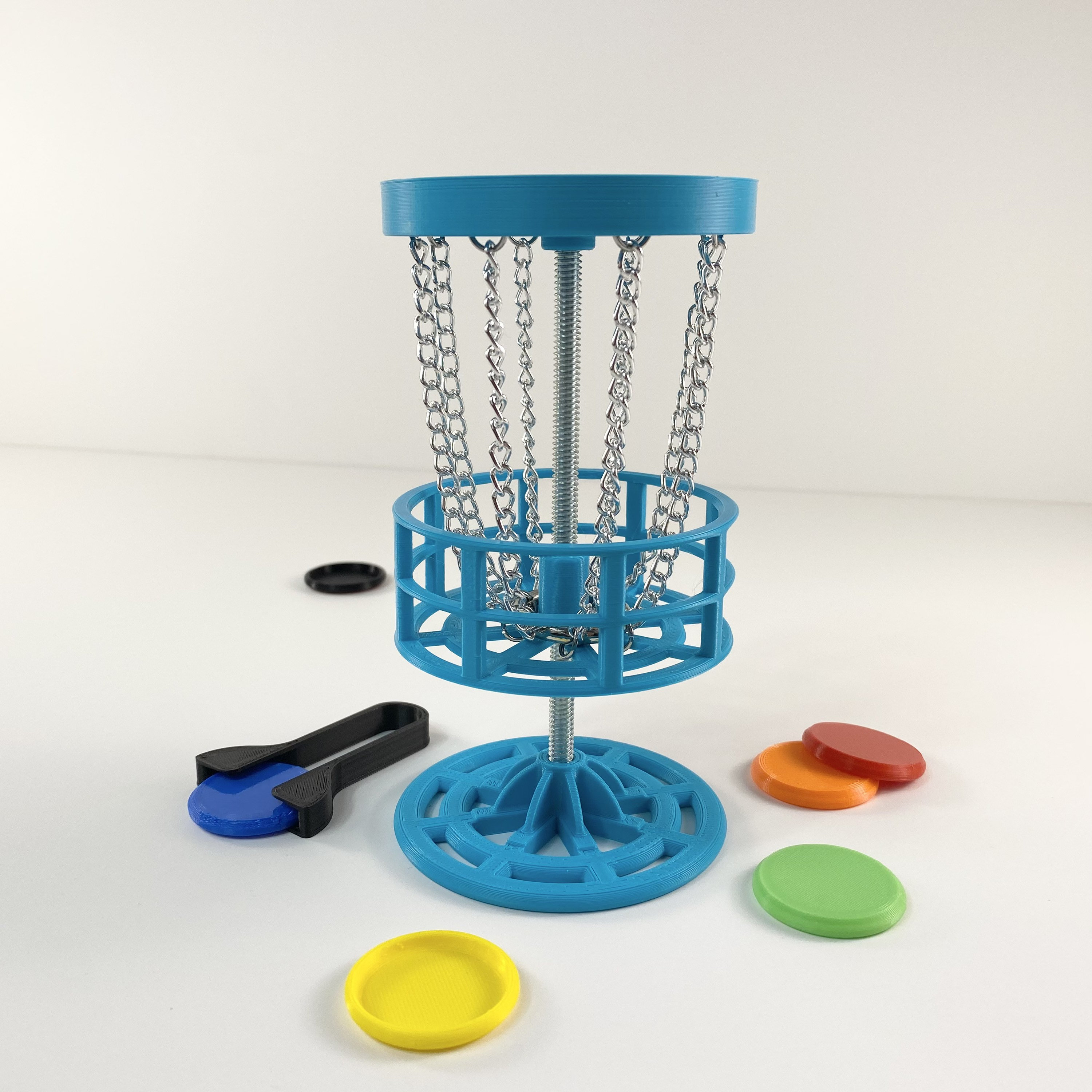 Mini Golf Mini Disc Golf Table Top Game 3D Printed Etsy