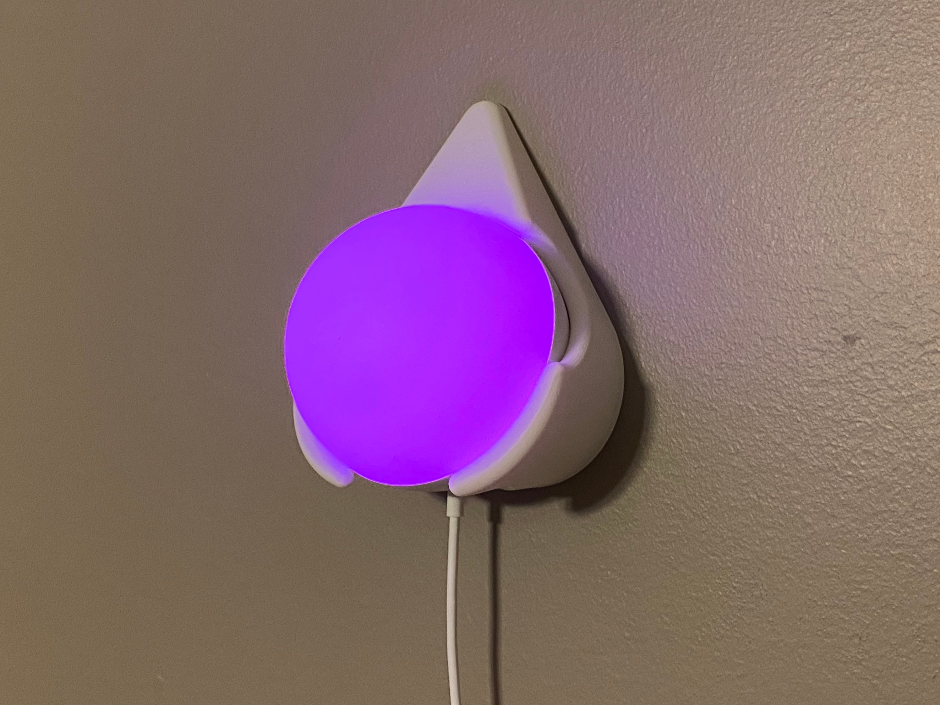 Amazon Echo Glow Wall Mount V2 Etsy