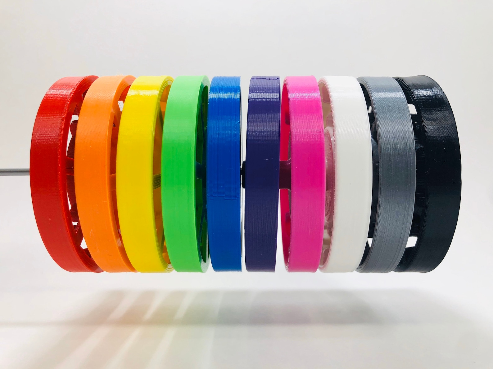 Mini Disc Golf Launcher & Tiny Frisbee Set. Color Mix. 3D Etsy