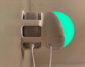 Amazon Echo Dot And Echo Glow dual mount