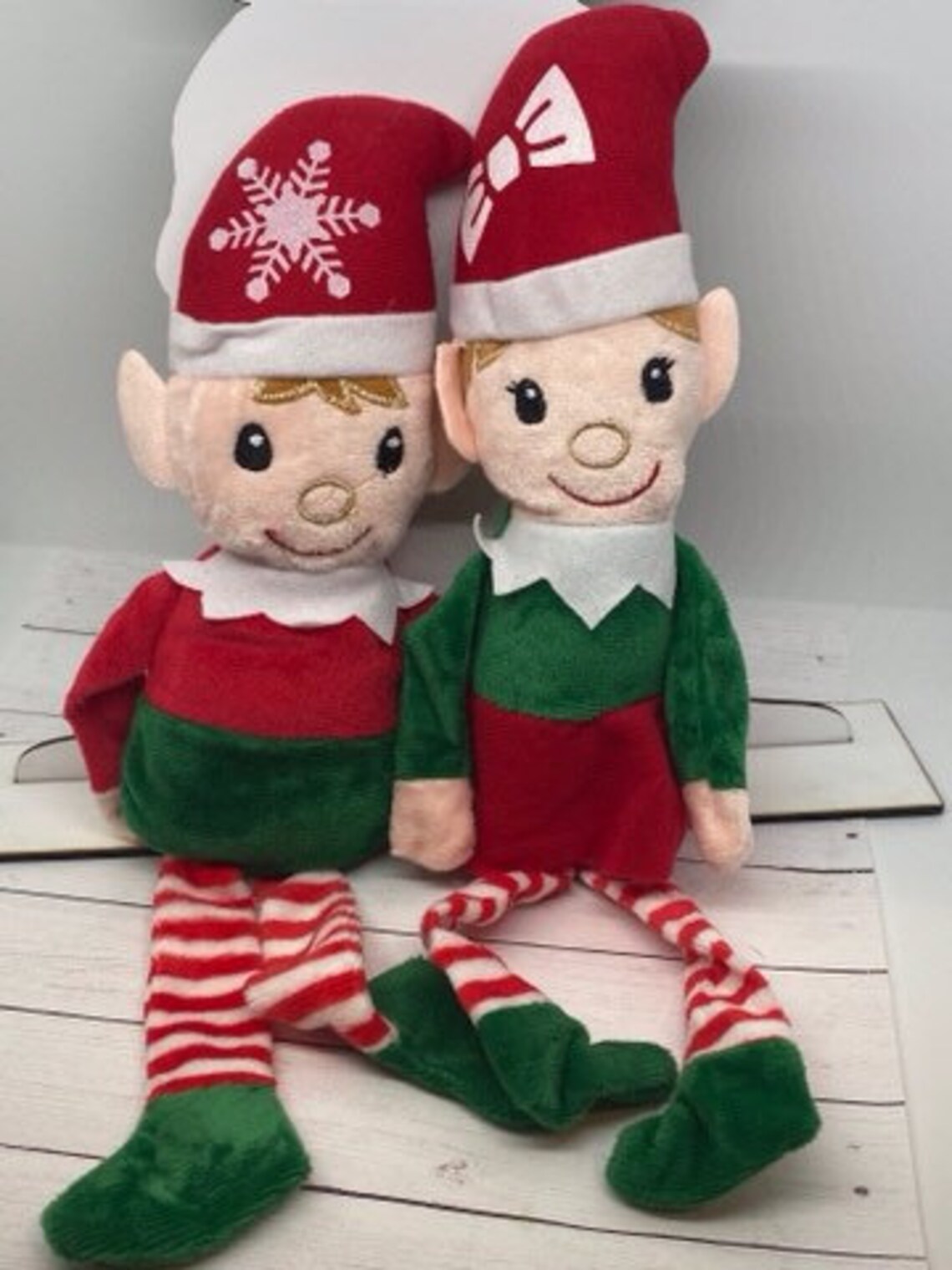 Elf on a shelf personalized elf shelf elf sitter elf sitter Etsy