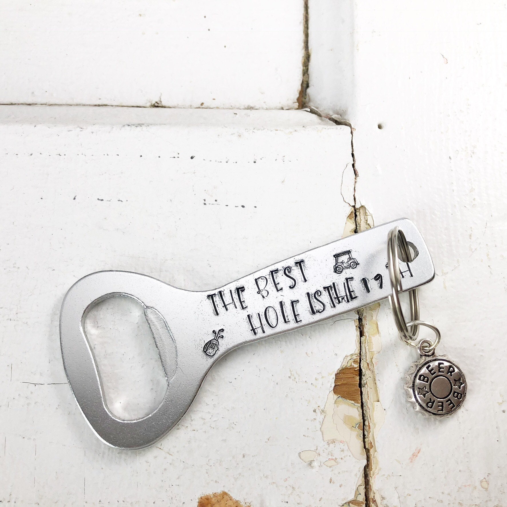 Personalized Golf Lover Bottle Opener Key Chain/golf Gift for Etsy UK
