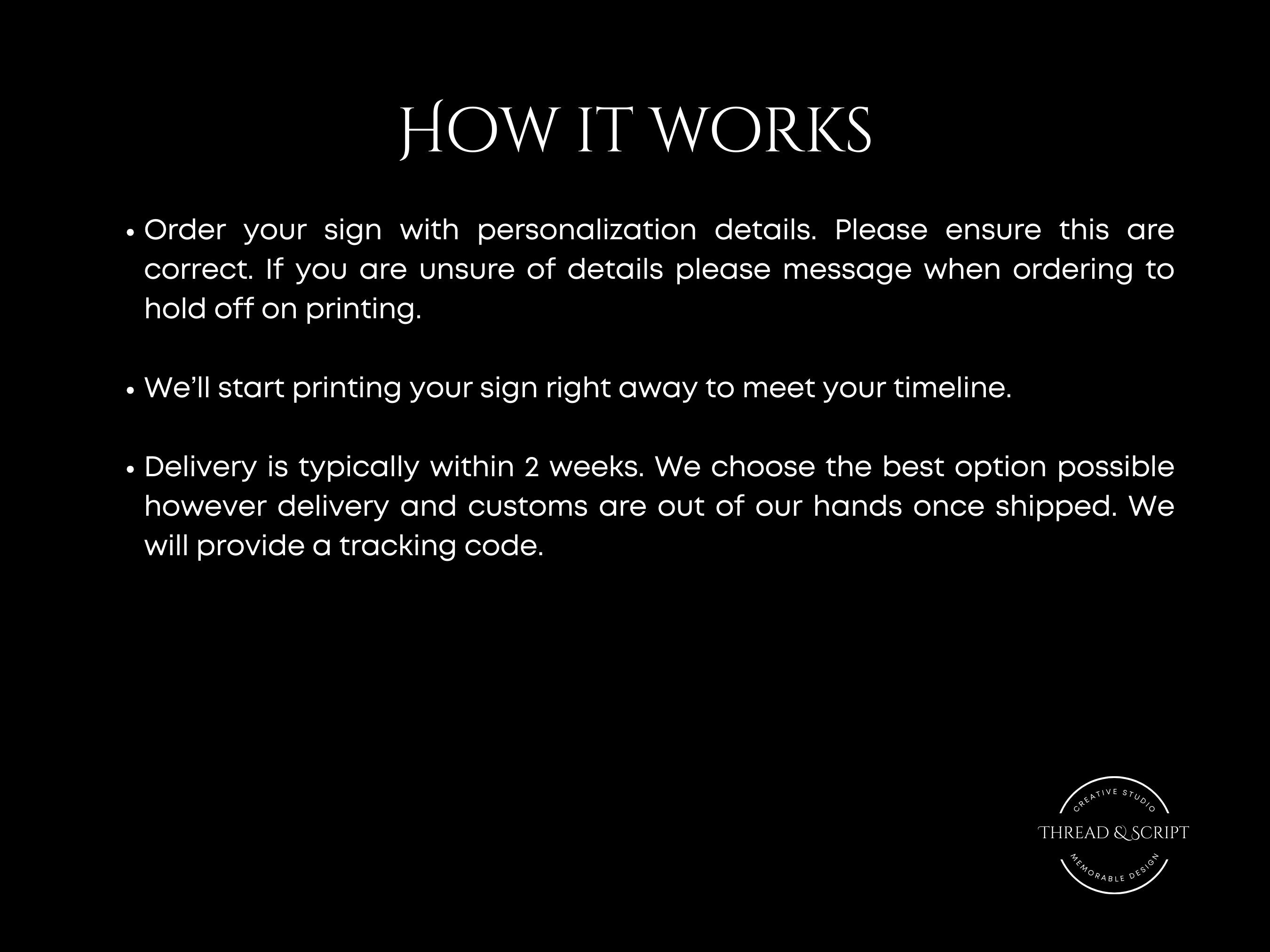 Custom Linen Wedding Welcome Banner Handwritten Cursive Fabric Sign ...