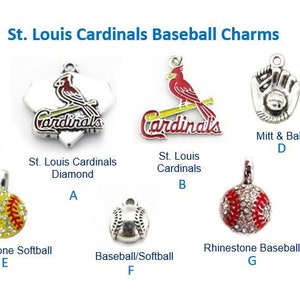 Lids St. Louis Cardinals Crystals from Swarovski Baseball Necklace &  Earrings