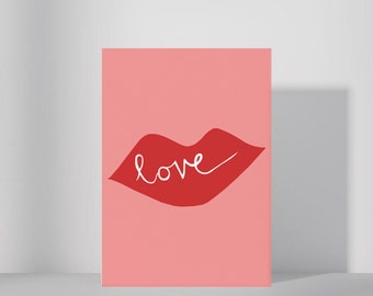 LOVE Valentines Card