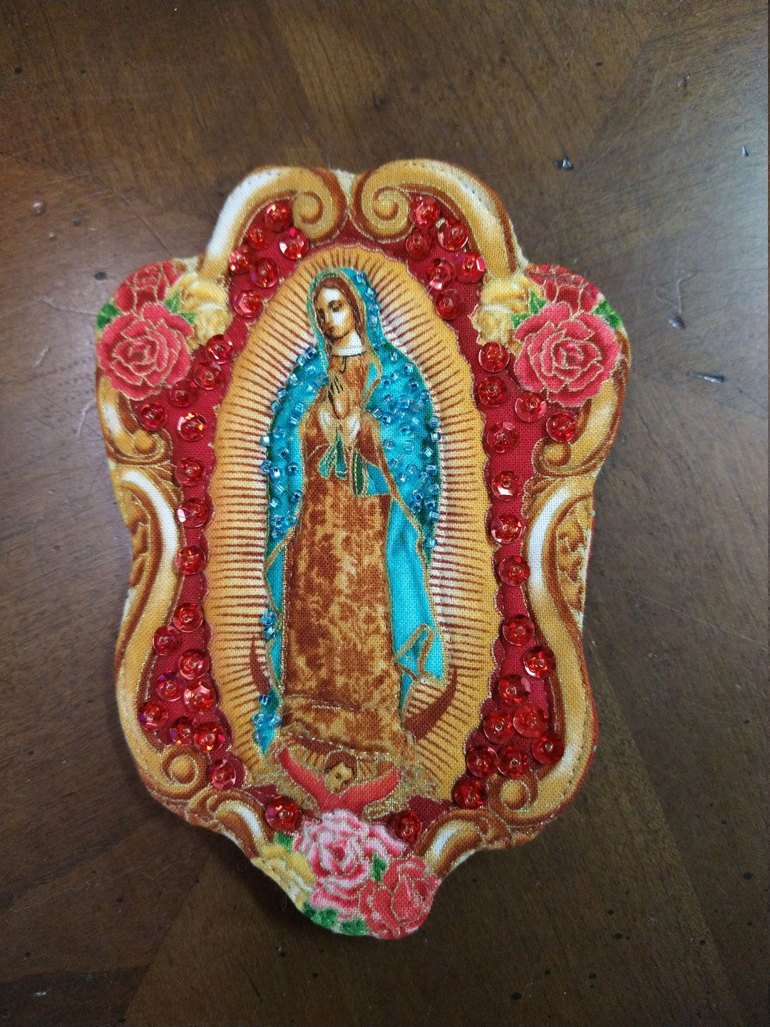 Catholic Our Lady of Guadalupe Car Visor Etsy