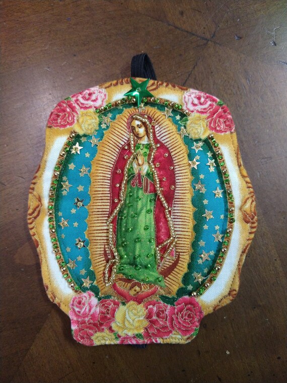 Catholic Our Lady of Guadalupe Car Visor Etsy