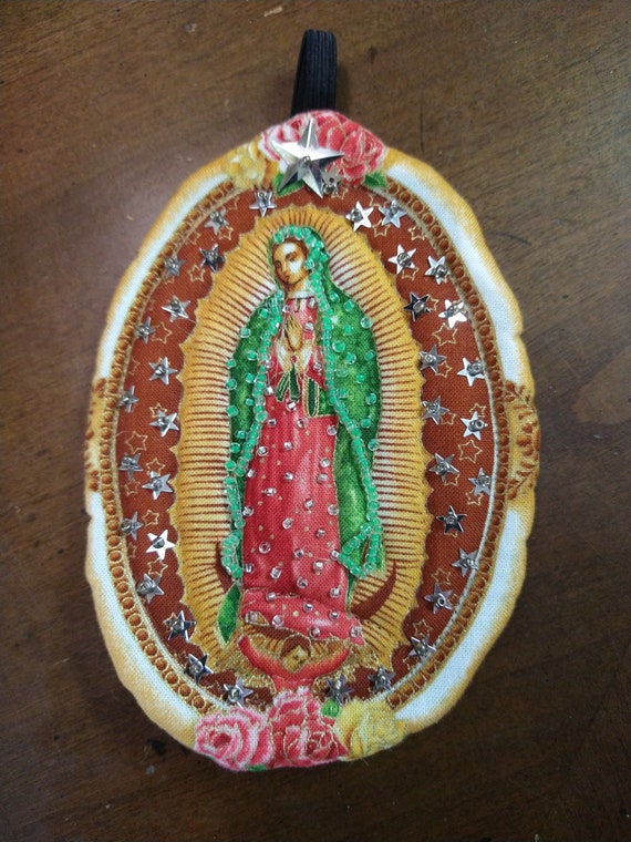 Catholic Our Lady of Guadalupe Car Visor Etsy
