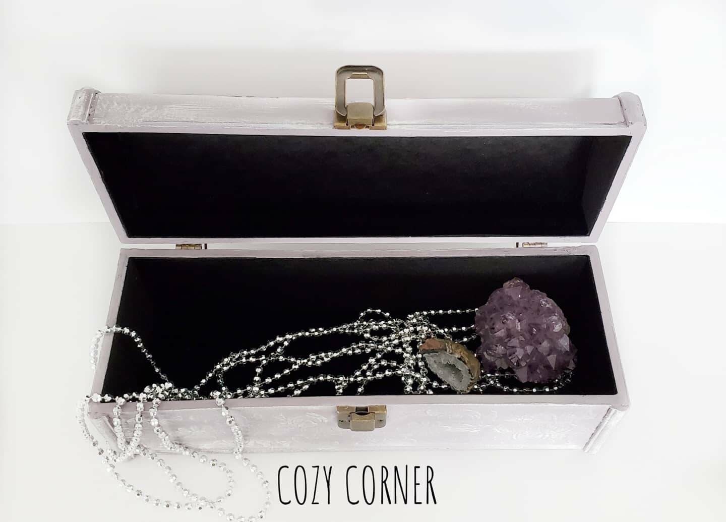 Decorative Storage Box Purple Storage Box Purple Etsy