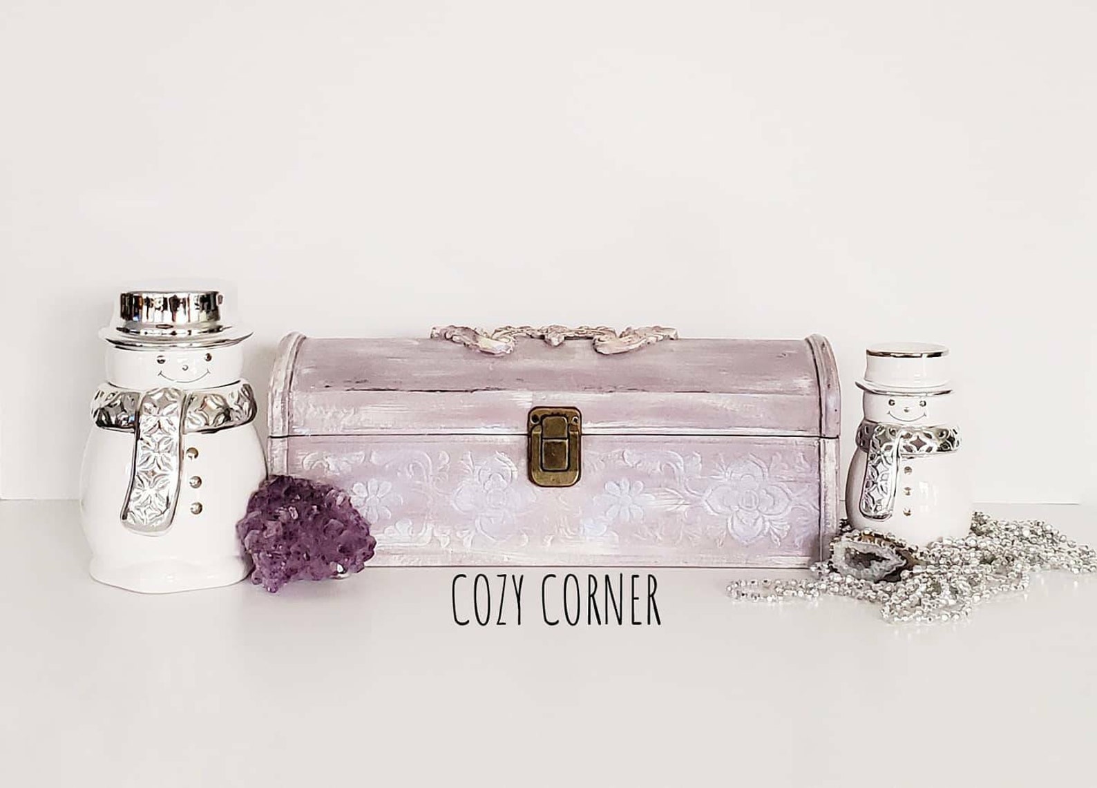 Decorative Storage Box Purple Storage Box Purple Etsy