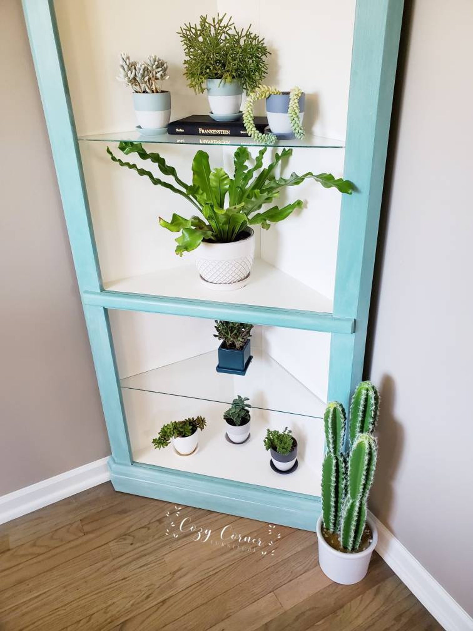 Vertical Greenhouse, Corner Curio Unique Display