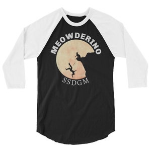 Meowderino SSDGM mon préféré meurtre 3/4 raglan manches