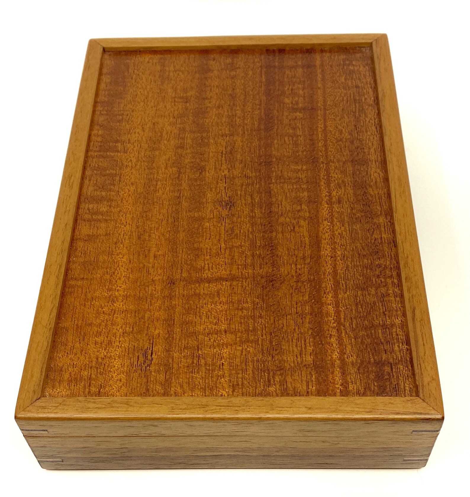 Mahogany Playing Card Storage Box Wooden Card Deck Box Wood Etsy