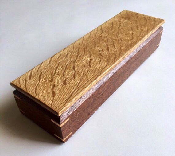White Oak Jewelry Box Wood Storage With Lid Watch - White Storage Box With Wooden Lid White Oak Jewelry Box Wood Storage With Lid Watch - White Storage Box With Wooden Lid