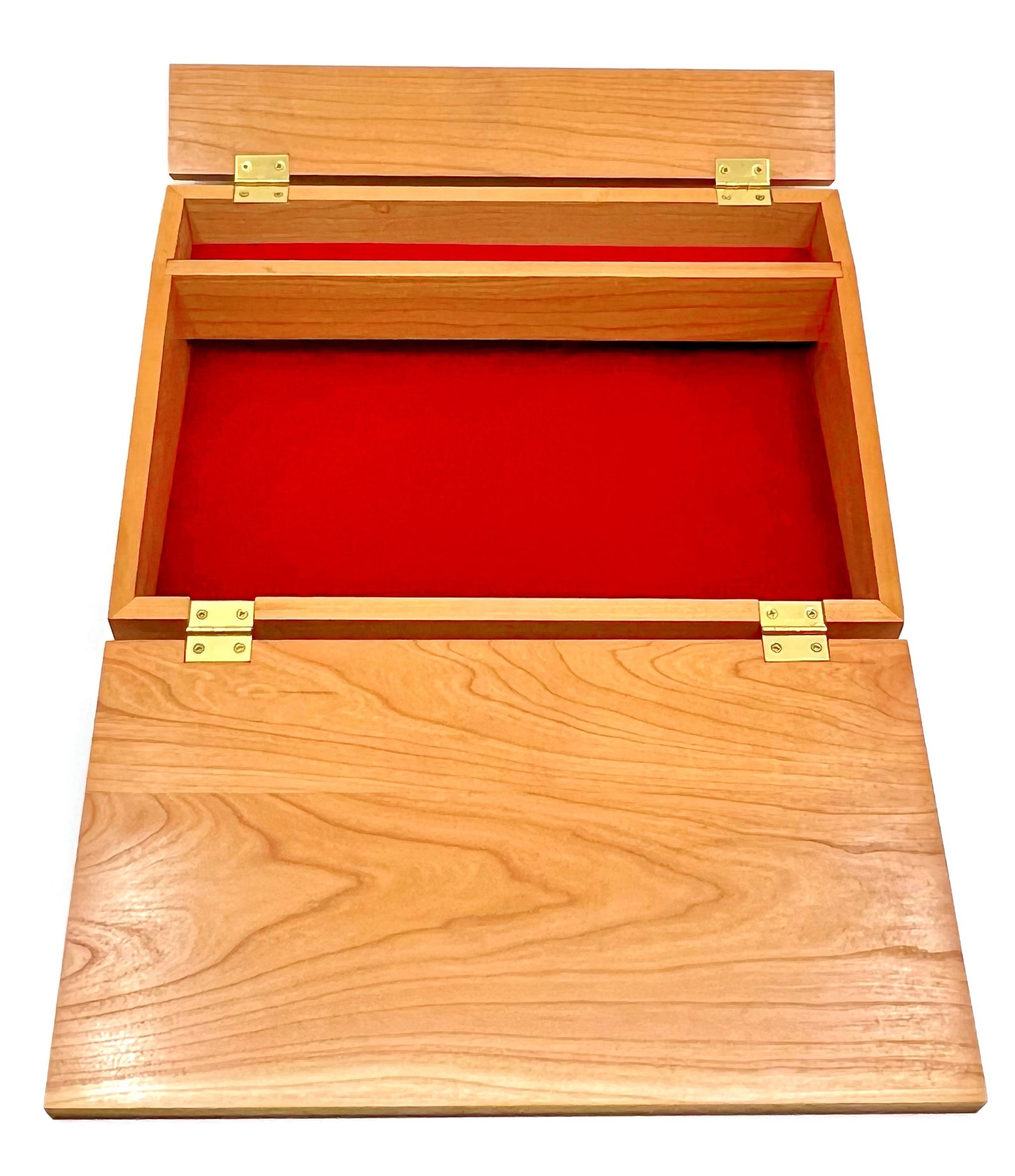 Cherry Wood Lap Desk Portable Writing Desk Wooden Writing Etsy