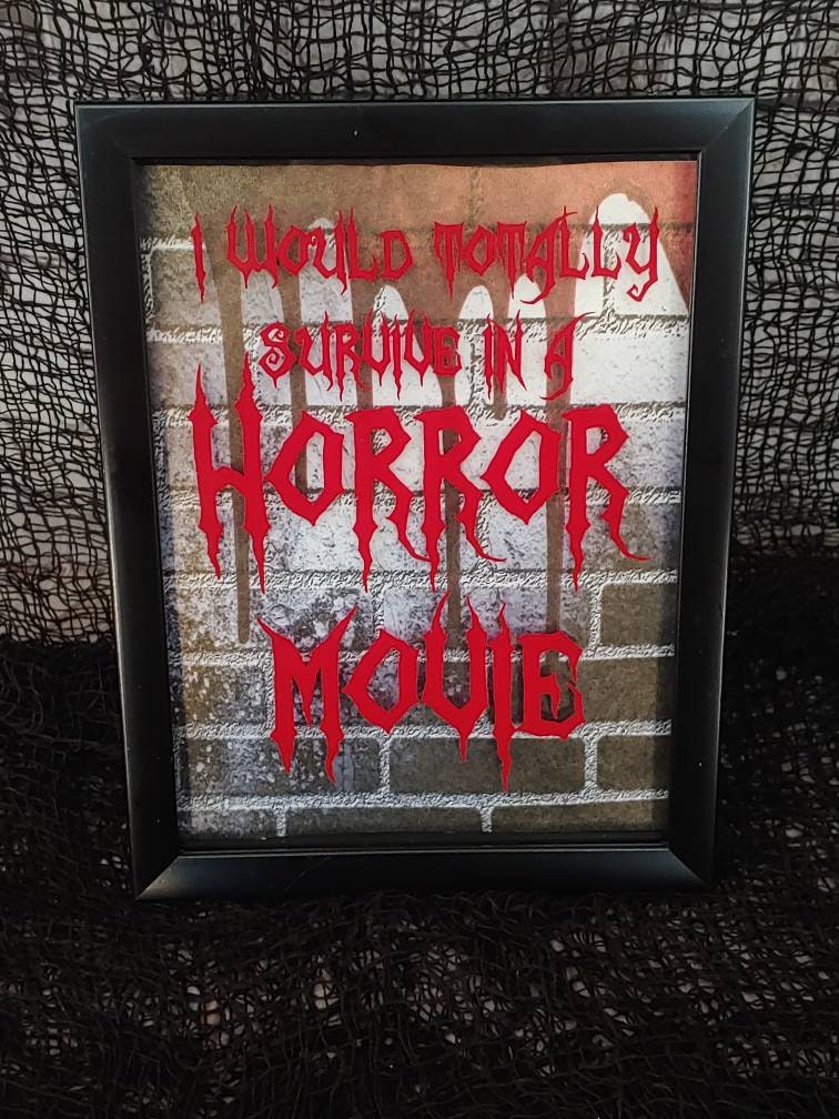 Horror movie gift box horror gift box scary gift box | Etsy