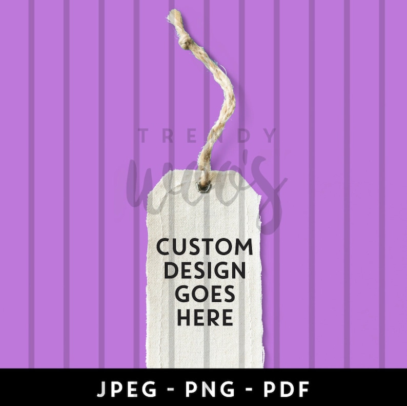 CUSTOM DESIGN Care Label Digital Label, ready for print