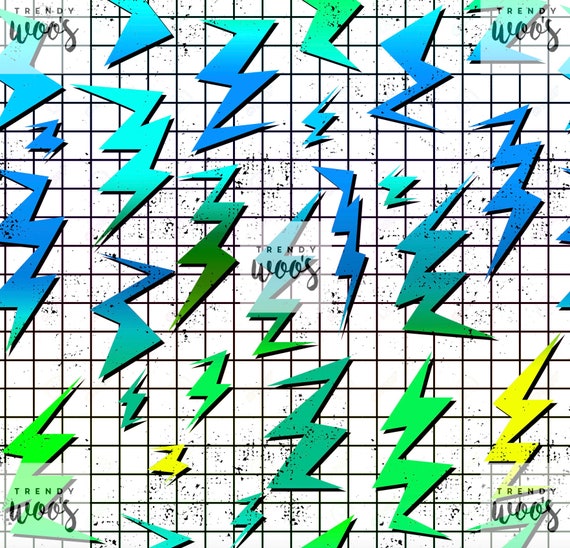 90s Neon Patterns
