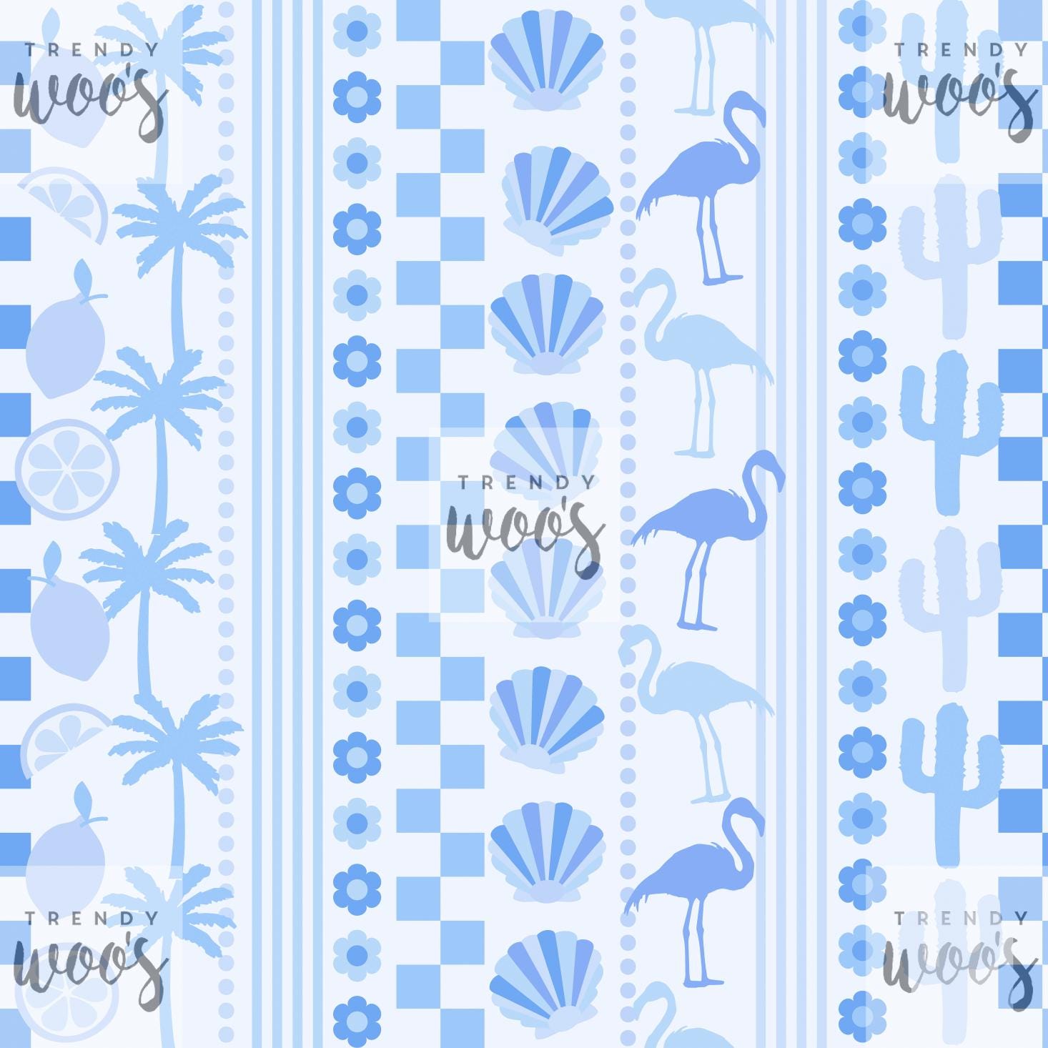 パステル　海 パームスプリングスの夏のトロピカルデザートビーチパステルブルーの海