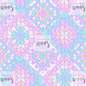 Granny Crochet Square Knit Autumn Winter Fall Vintage Pastel Seamless Pattern / Fabric Design / Surface Pattern / Digital Pattern