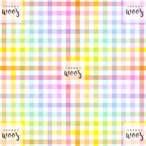 Pastellfärgat sött vintage gingham-mönster / tygdesign / ytmönster / digitalt papper / digital nedladdning / digitalt mönster