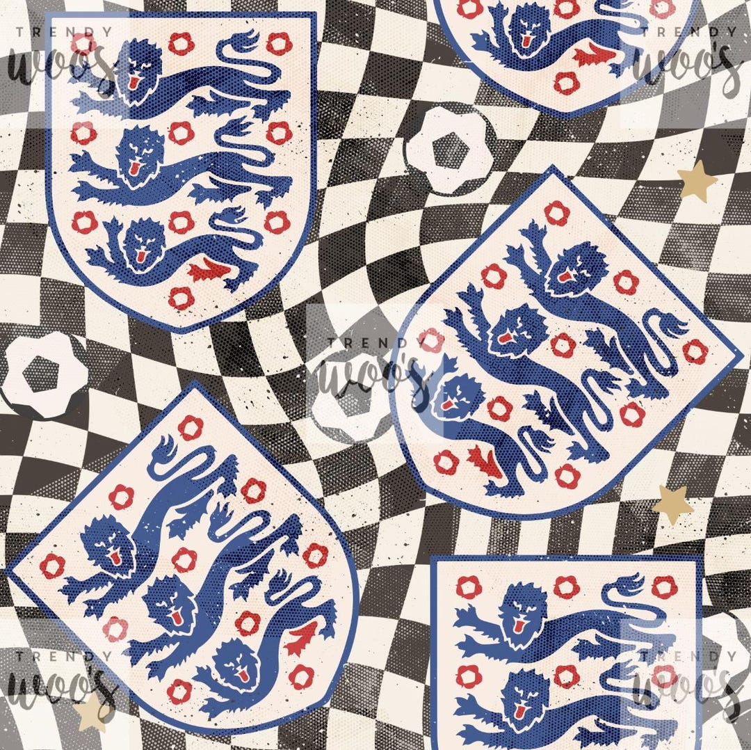 England Pattern Draw England Football World Cup Soccer Sport Vintage Retro Grunge ...