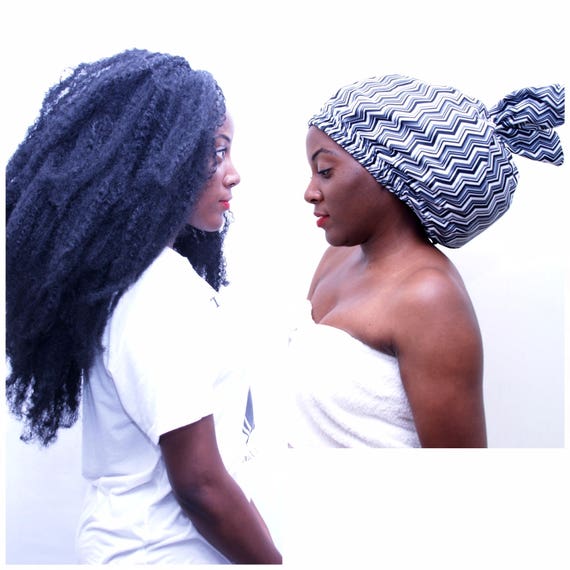 Custom Fit Shower Cap White Noise 