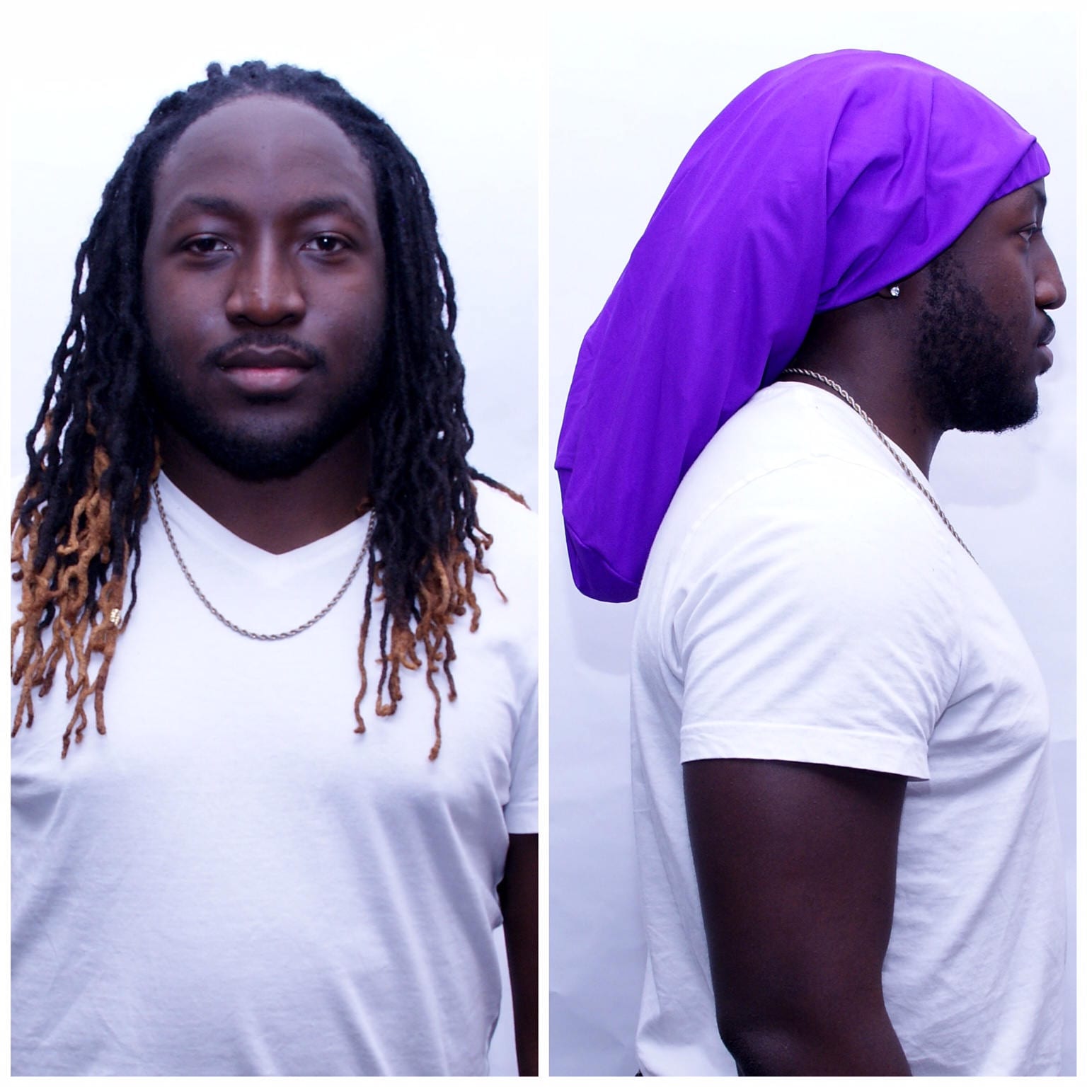 Satin Lined Sleep Cap Haze L Custom Fit 