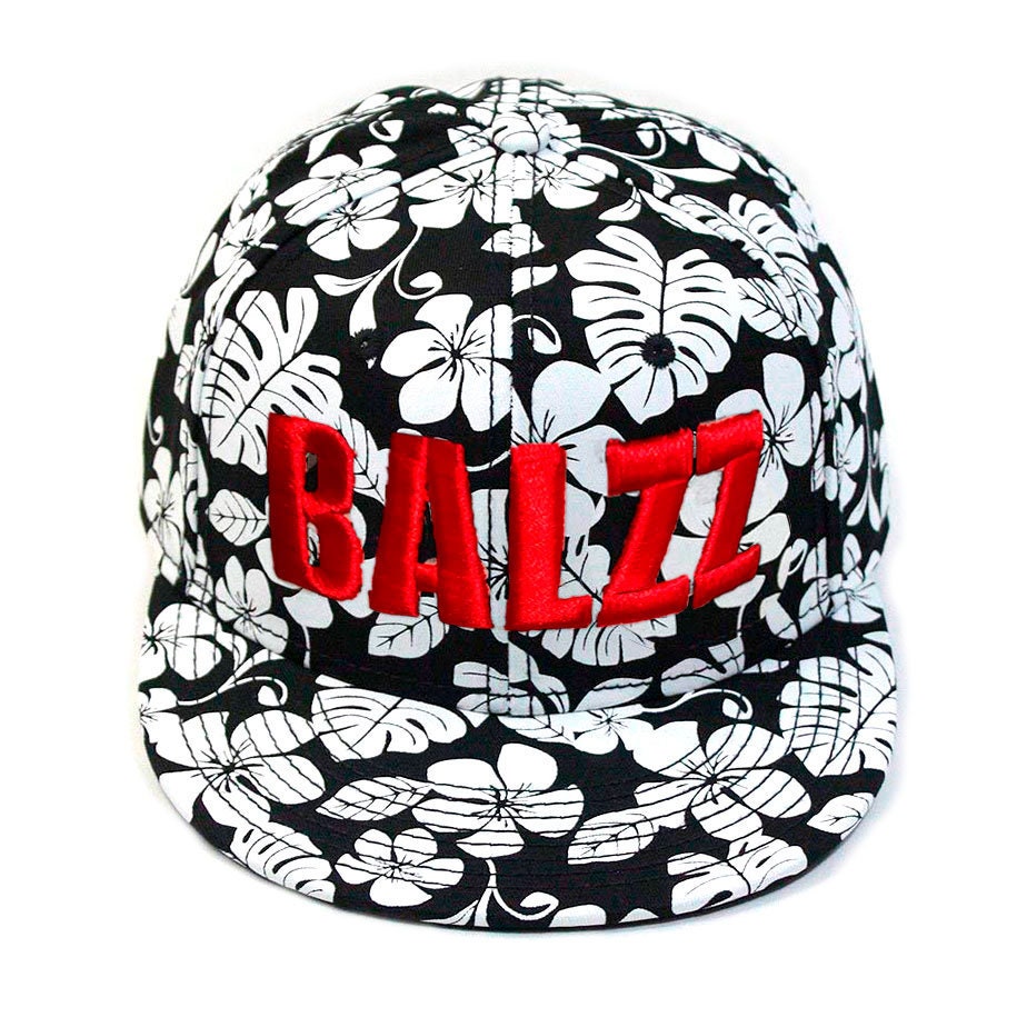 Signature Mikey Balzz - 3D Puff Embroidered Hat - Decky Brand, Hawaiian Floral Baseball Cap.
Mikey Balzz Fishing Shirts, Hats, and Caps available at Bass Attitude Fishing. Embroidered using 3-d puff stitching on a floral hawaiian hat.
