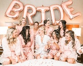 Bridesmaid Robes Bridesmaid Gifts Robe for Bridesmaid Wedding Robes Bride Robe Bridesmaid Robe Bridal Party Robe (CANDY LACE)