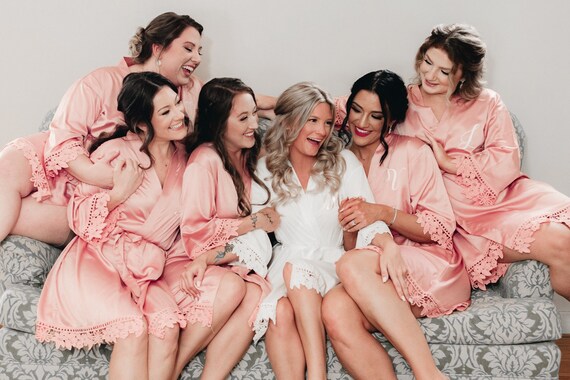 Bridesmaid robe deals sale