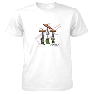 Corkscrew Strait Patent Tshirt | Wine Patent | Patent Design | Patent Gift | Wine Gift