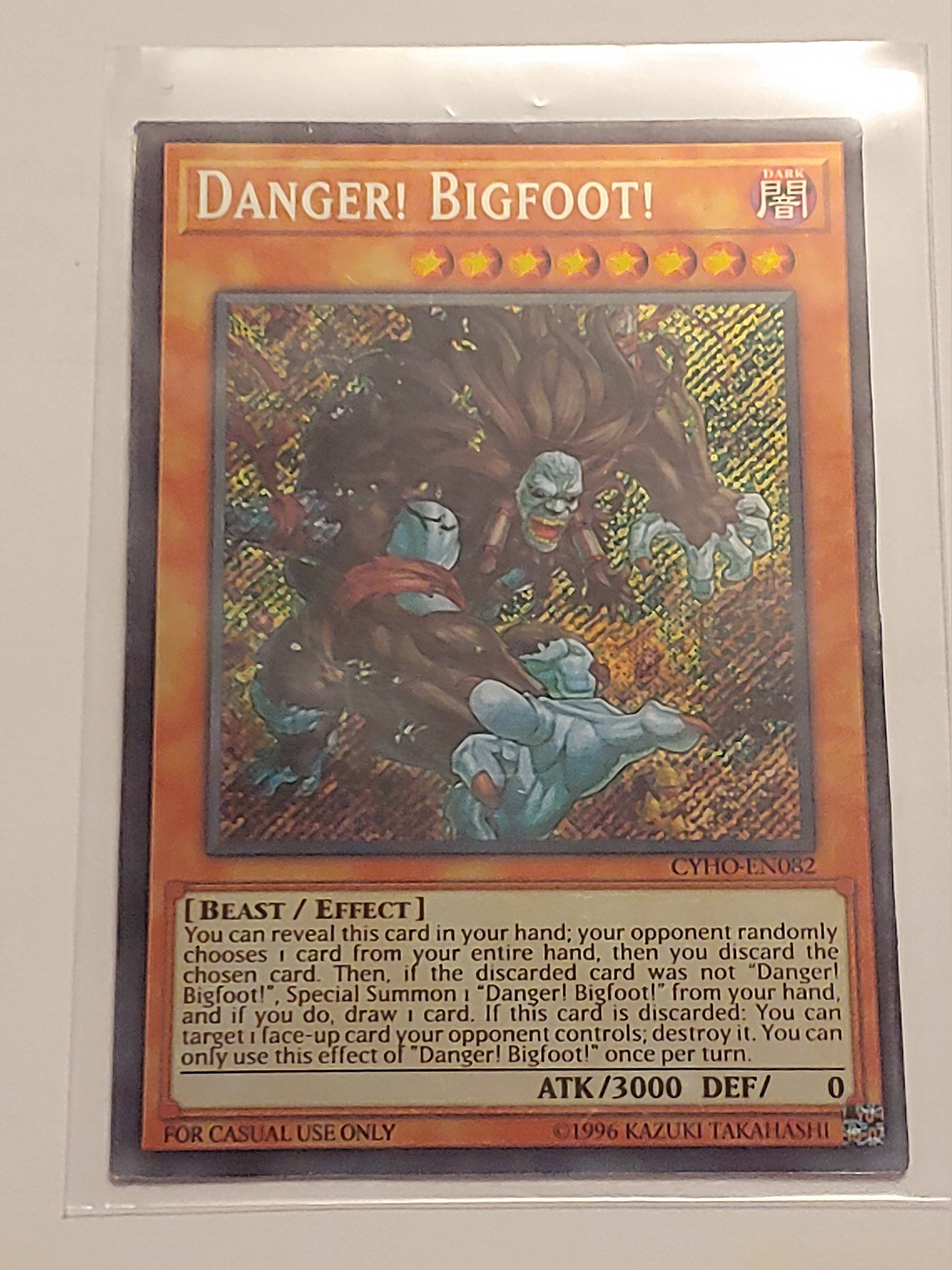 Danger Bigfoot proxy - Etsy Finland