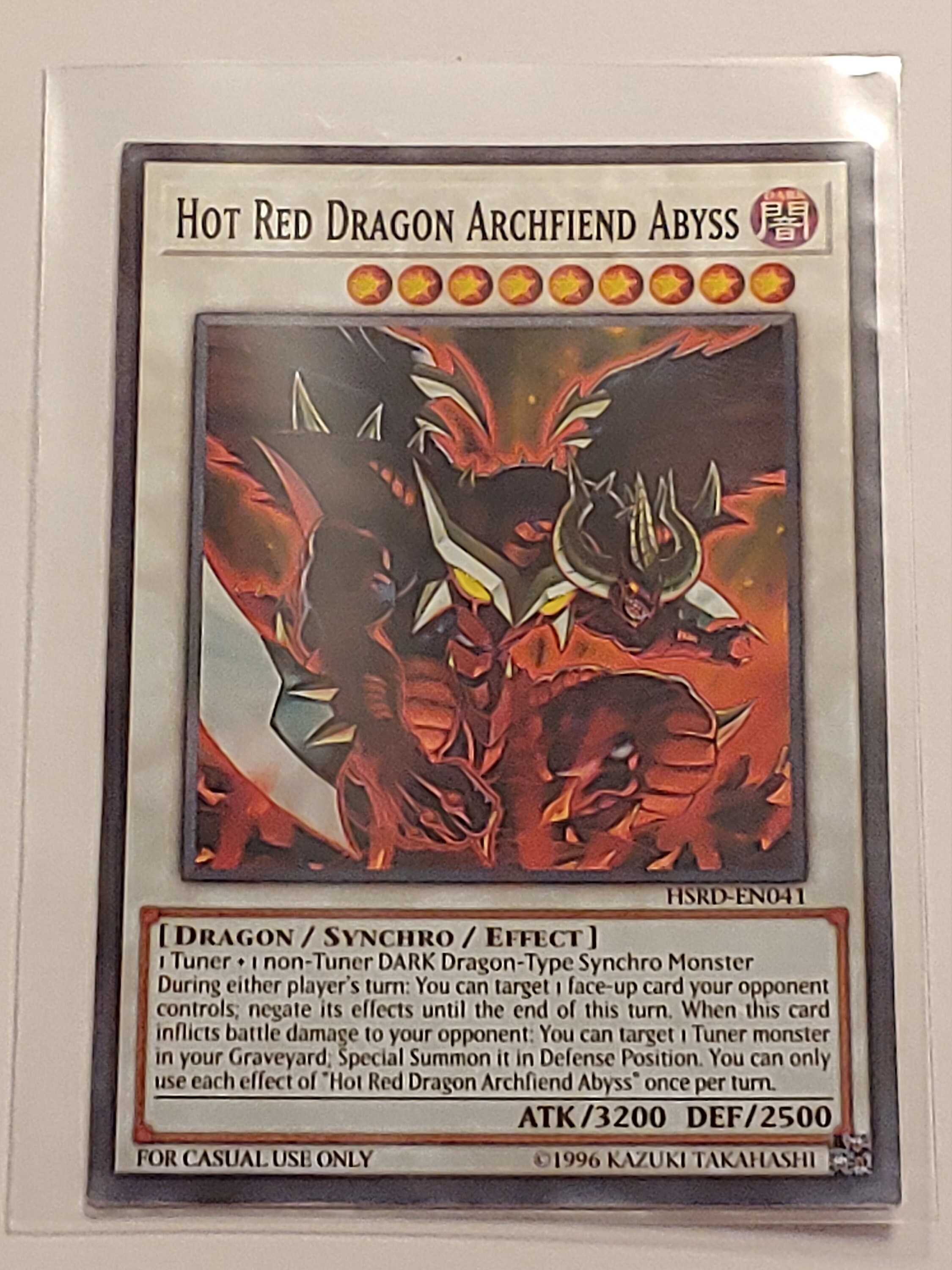 Hot Red Dragon Archfiend Abyss proxy - Etsy Finland