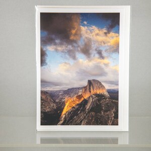 Half Dome at Sunset, Yosemite National Park - Greeting Card