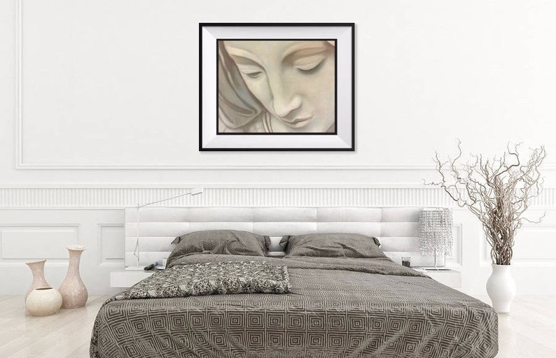 Blush Gray Wall Art Blush and Grey Wall Art Blush and Gray Etsy